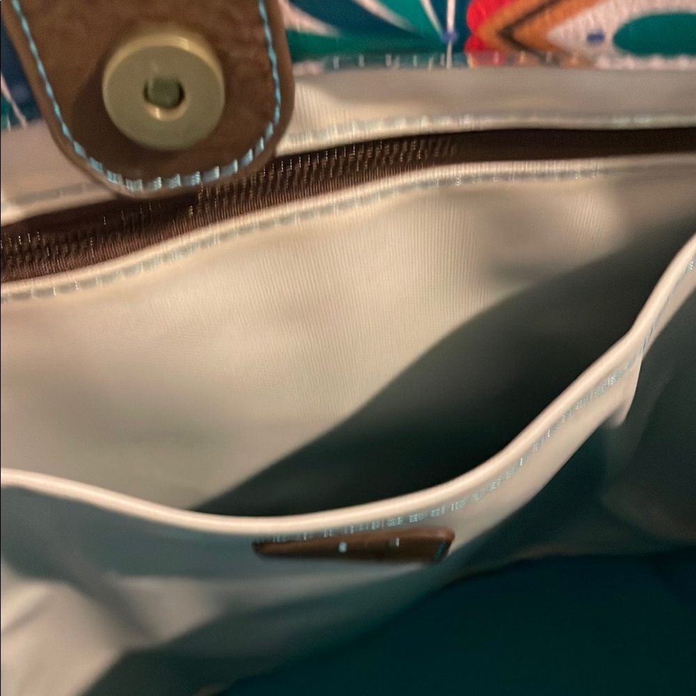 Catchfly Art Deco Tote Bag with Laptop Pocket - Picture 6 of 7